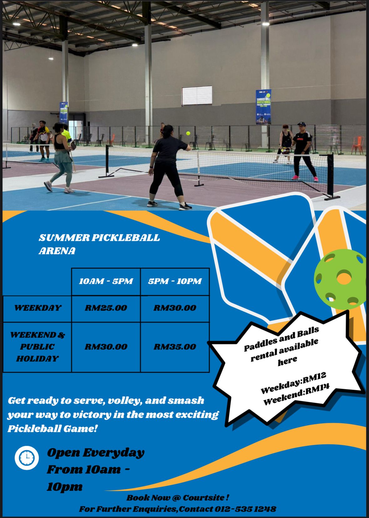 Summer Pickleball Arena