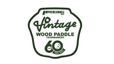 Vintage Wooden Paddle Open