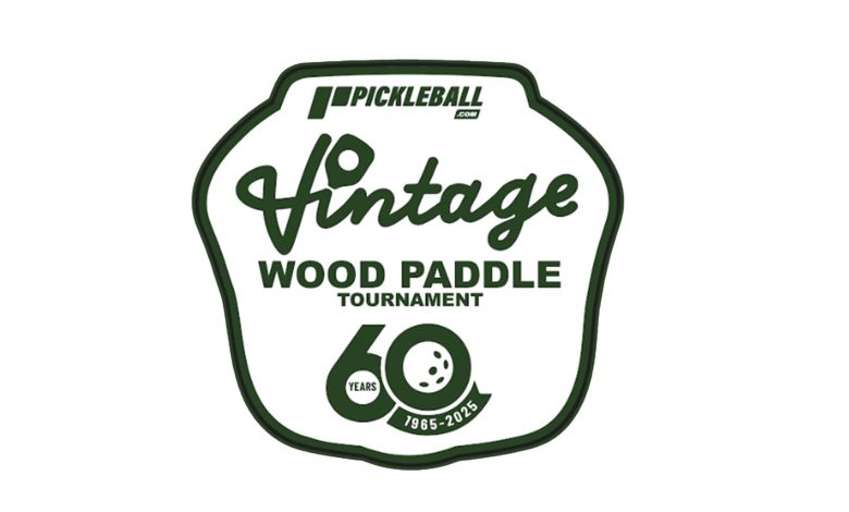 Vintage Wooden Paddle Open