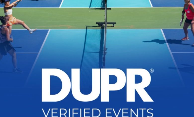 DUPR Verified Events