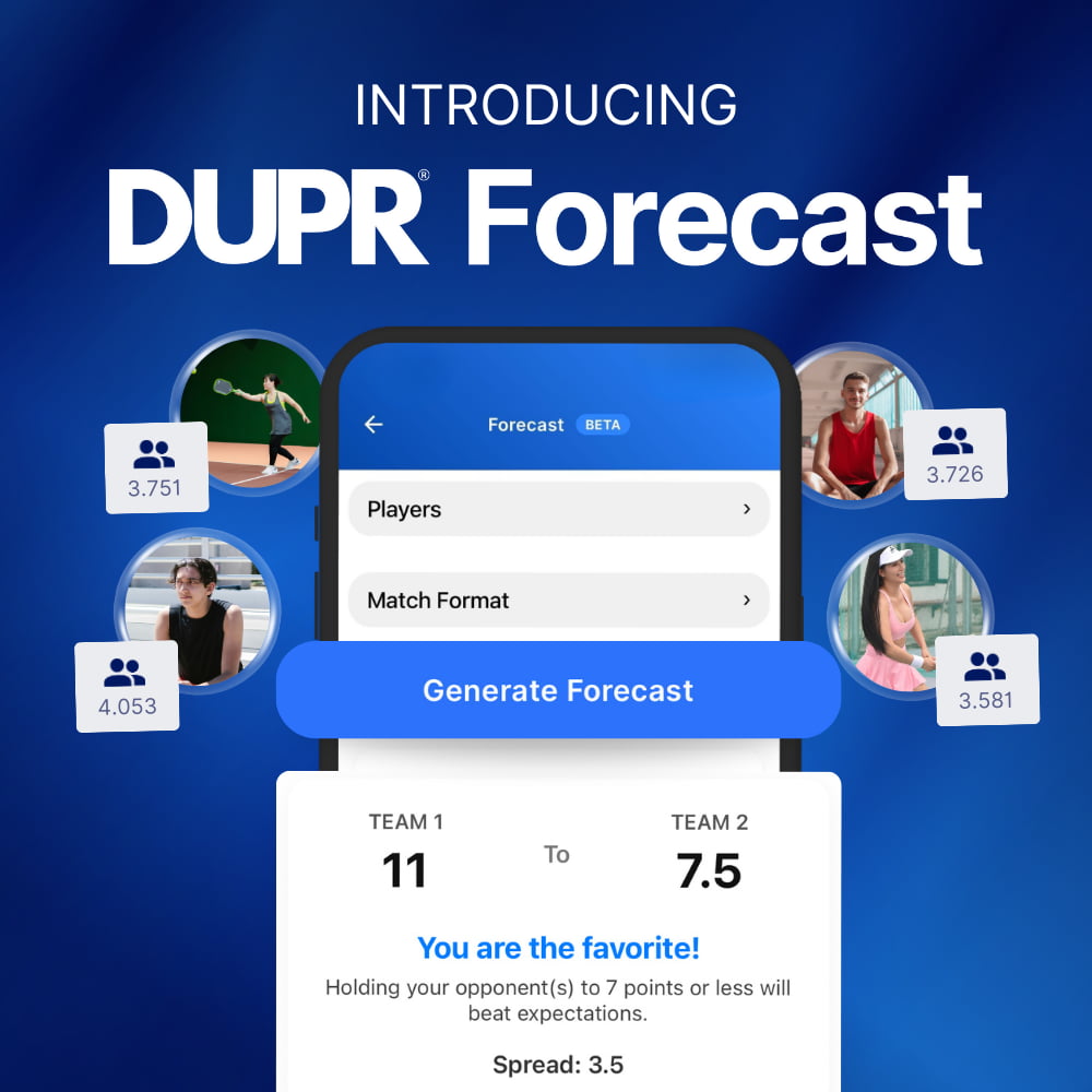 DUPR Forecast