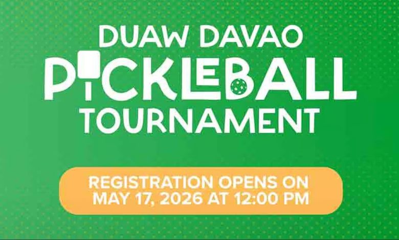 Duaw Davao Pickleball Tournament