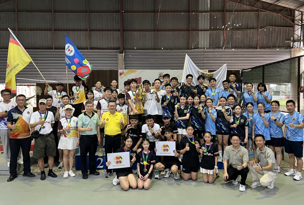 Kuching Claims U18 Pickleball Title in Sarawak's Historic Launch