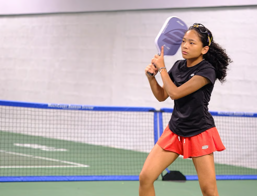 Young Phenom Rain Astaño Carries Dual Flags to Pickleball World Cup