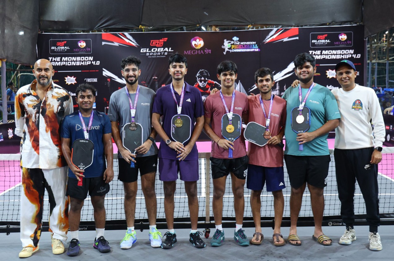 Arjun Singh Shines Bright at Monsoon Pickleball 4.0