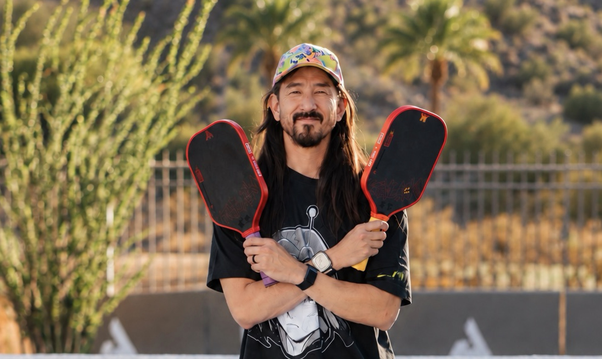 Steve Aoki Brings HiROQUEST to JOOLA Pickleball Collection