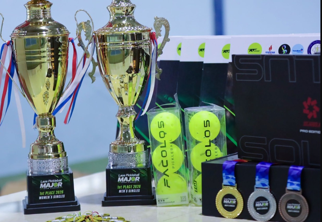Laos Pickleball Major Crowns Champs, Signals Regional Boom