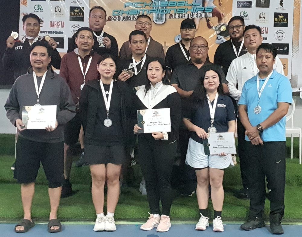 Kohima Master Pickleball: Nagaland's Stars Shine Bright