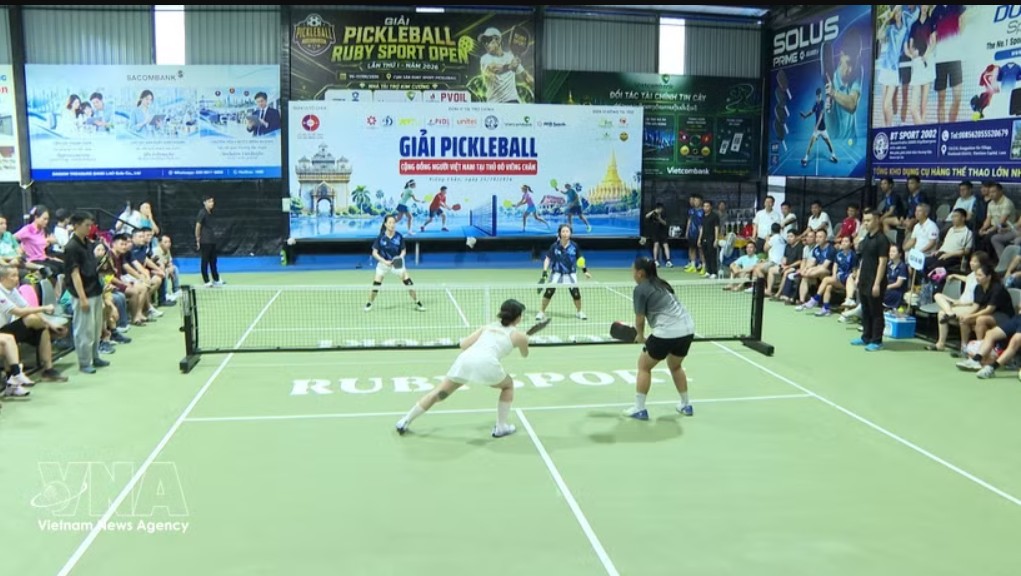 Vientiane Pickleball: Vietnamese Expats Rally for Unity